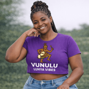 Trendy Crop Tops Purple